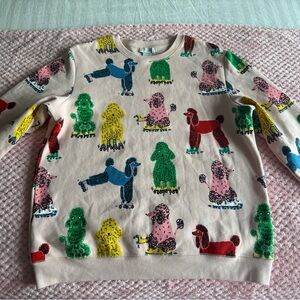 Stella McCartney Kids Cream Sweatshirt with Colorful Print